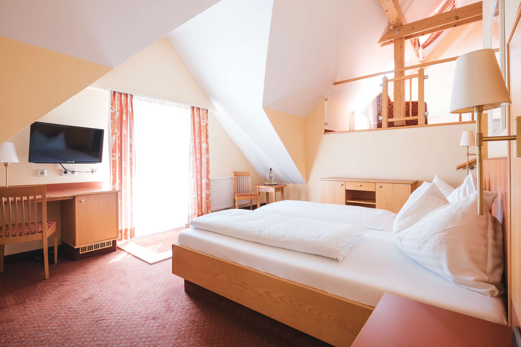 junior suite schlafbereich